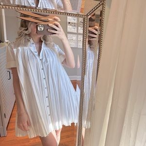 Jourden Button Up Mini Shirt Dress